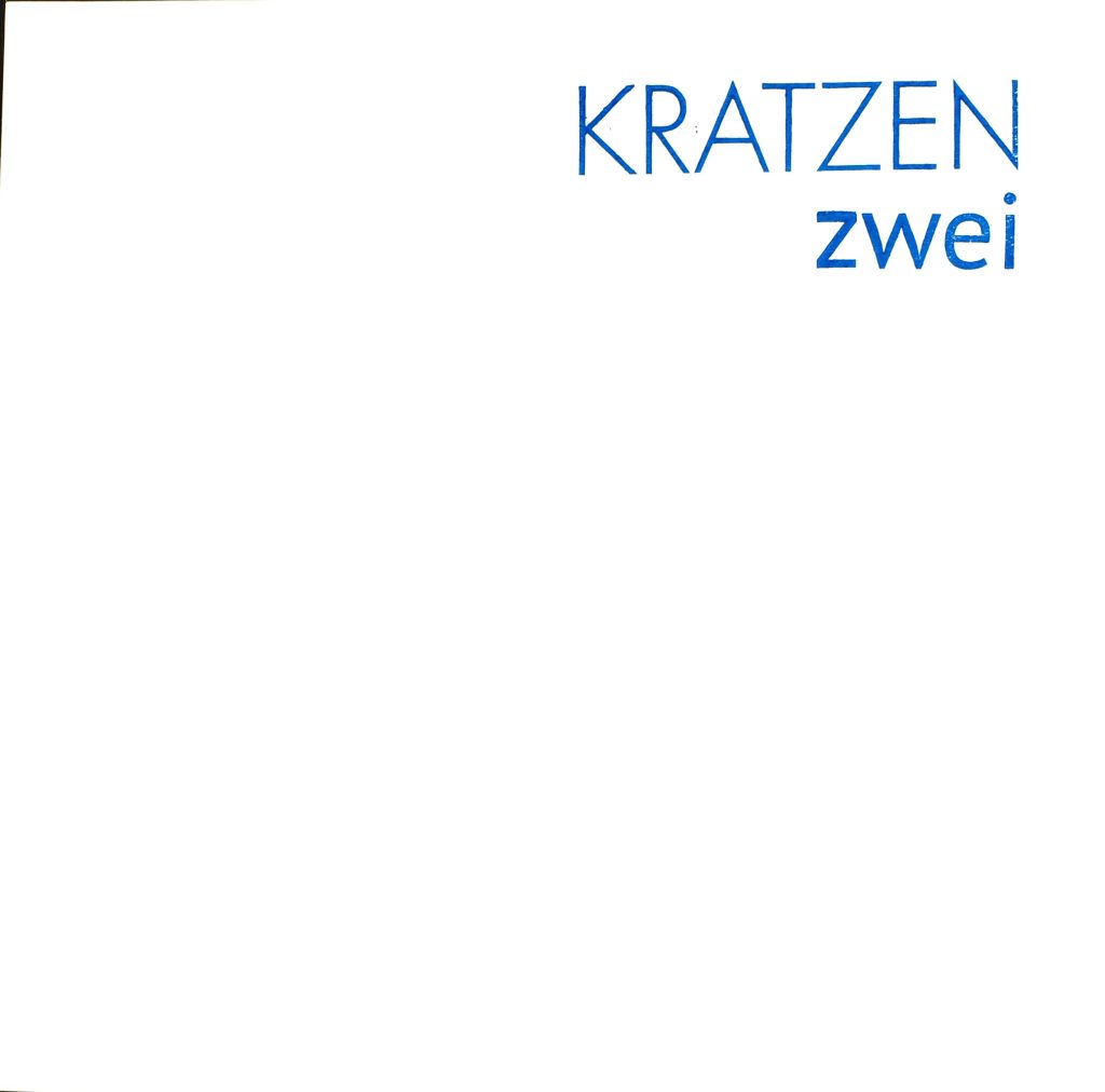 Album „zwei“ (Repress, blaues Vinyl)